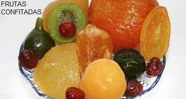 FRUTAS CONFITADAS 